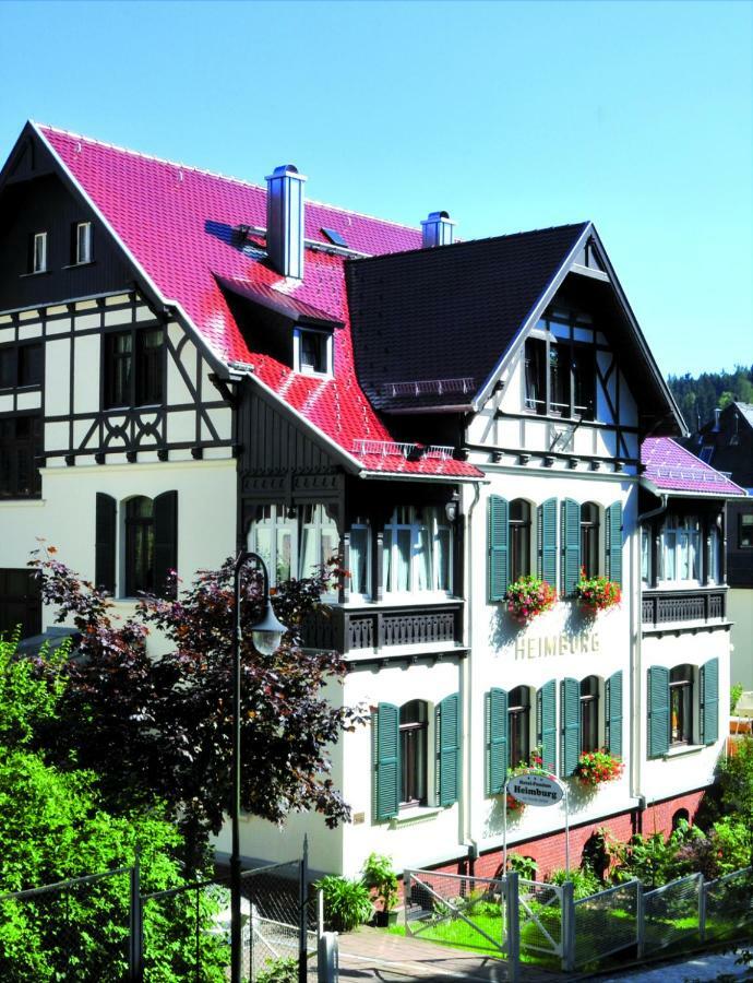 باد إلستر Hotel-Pension Heimburg المظهر الخارجي الصورة